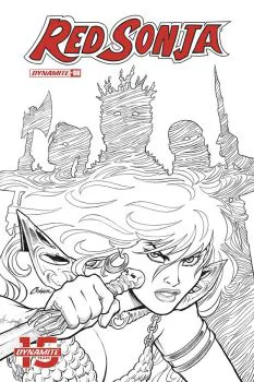 Cover of Cover G Incentive Amanda Conner Black & White Cover