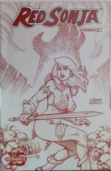 Cover of Cover R Joseph Michael Incentive Blood Red Variant (1:25)