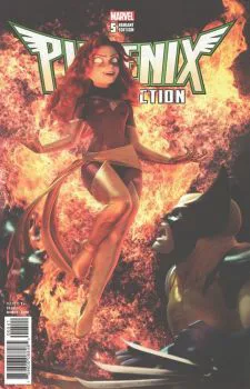 Cover of Cover D Victor Hugo Jean Grey Connecting Variant Cover