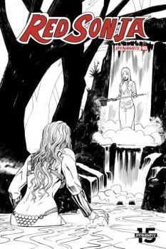 Cover of Cover J Incentive Bob Q Seduction Black & White Variant Cover