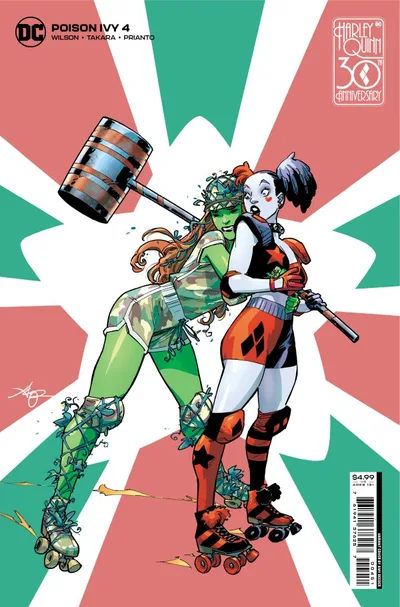 Cover of Amy Reeder Harley Quinn 30th Anniversary Variant