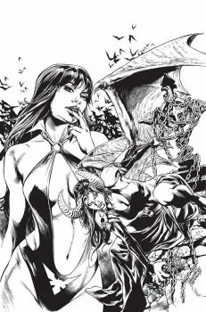 Cover of Cover R 1:15 Pagulayan B&W Virgin Variant