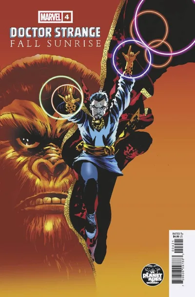 Cover of Cover B John Cassaday Planet Of The Apes Variant