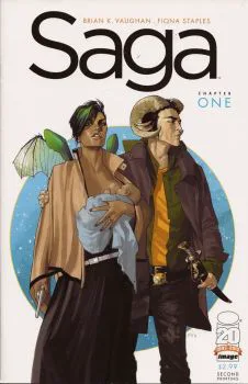 Cover of 2nd Printing Fiona Staples