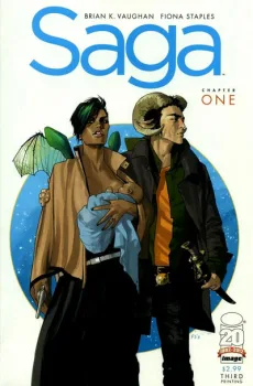 Cover of 3rd Printing Fiona Staples