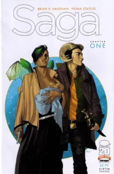 Cover of 5th Printing Fiona Staples