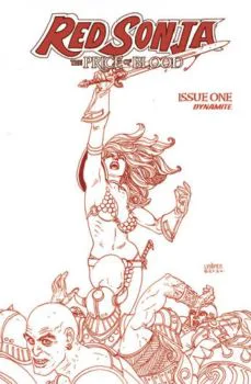 Cover of Cover O Linsner Crimson Red Line Art Cover