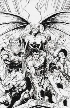 Cover of Cover BD Tyler Kirkham B&W Virgin Variant