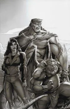 Cover of Cover BI Ryan Kincaid B&W Virgin Variant
