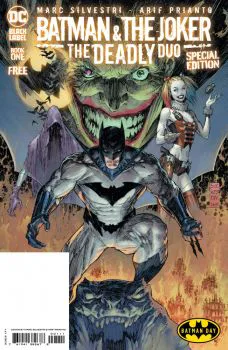 Cover of Batman Day Reprint