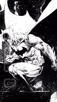 Cover of Jim Lee SDCC Exclusive B&W Variant