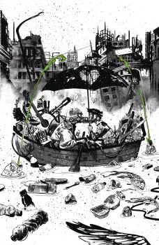 Cover of Mike Del Mundo Exclusive B&W Variant