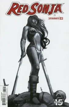Cover of Cover J Incentive Bob Q Seduction Black & White Variant Cover