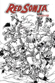Cover of Cover P Bonus FOC Variant B&W Cover