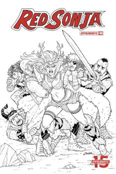 Cover of Cover G Incentive Amanda Conner Black & White Variant Cover