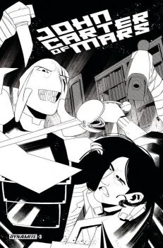 Cover of Cover F Incentive George Kambadais Black & White Variant Cover