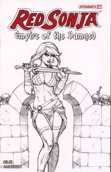 Cover of Cover K Joseph Michael Linsner Line Art Variant (1:15)