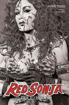 Cover of Cover F Incentive Michael Golden Black & White Variant Cover