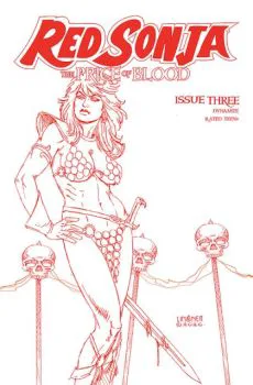Cover of Cover O Linsner Crimson Red Line Art Cover