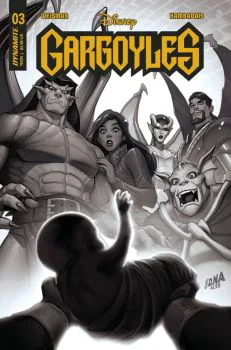 Cover of Cover I David Nakayama B&W Variant