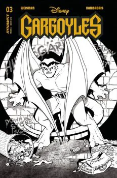 Cover of Cover O Amanda Conner B&W Variant