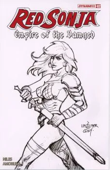 Cover of Cover K Joseph Michael Linsner Line Art Variant (1:15)