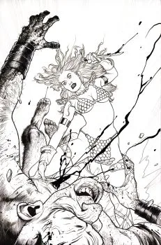 Cover of Cover P Joshua Middleton Incentive Line Art Virgin Variant (1:40)
