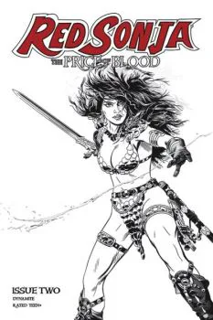 Cover of Cover F Incentive Michael Golden Black & White Cover