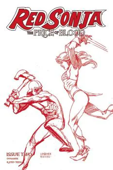 Cover of Cover O Linsner Crimson Red Line Art Cover