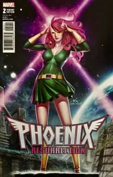 Cover of Cover B In-Hyuk Lee Retailer Incentive Jean Grey Variant Cover