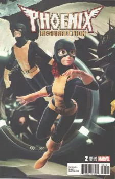 Cover of Cover D Victor Hugo Jean Grey Connecting Variant Cover