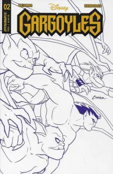 Cover of Cover J Amanda Conner Purple Line Art Variant