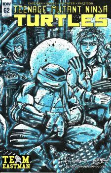 Cover of Kevin Eastman Fan Club Exclusive