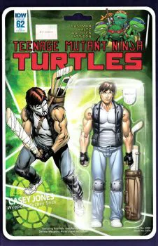 Cover of Blindbox Comics Casey Jones Exclusive