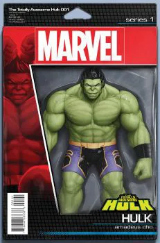 Cover of John Tyler Christopher Action Figure Variant Cover