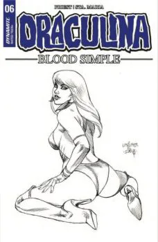 Cover of Joseph Michael Linsner Incentive Line Art Variant (1:10)