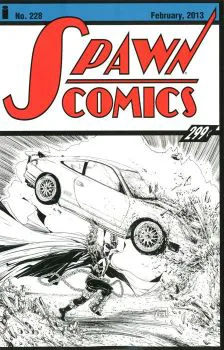 Cover of 25 Copy Mcfarlane B&w Incentive