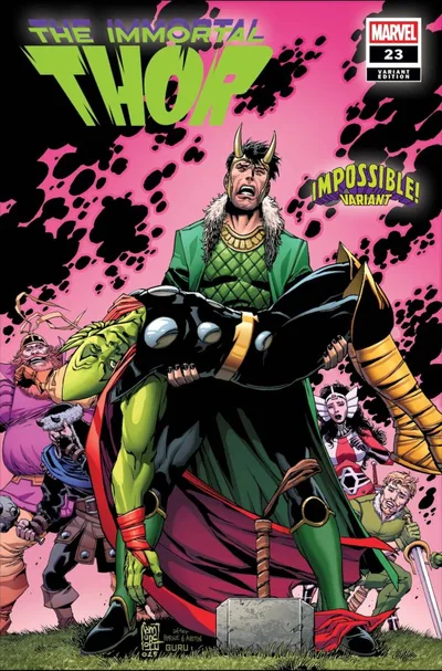 Cover of Giuseppe Camuncoli Impossible Variant