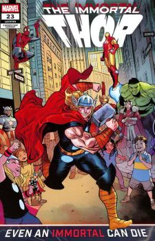 Cover of Martín Cóccolo Death of the Immortal Thor Variant