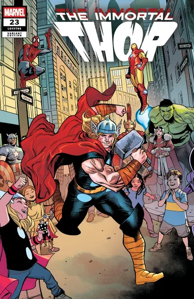 Cover of Martín Cóccolo Death of the Immortal Thor Variant