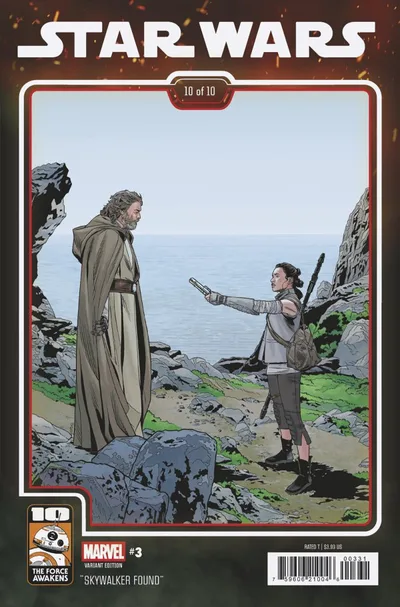 Cover of Chris Sprouse The Force Awakens 10th Anniversary Variant