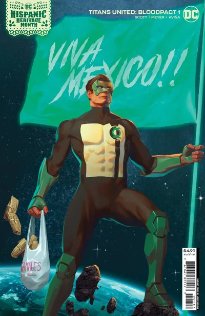Cover of Jorge Molina Hispanic Heritage Month Variant