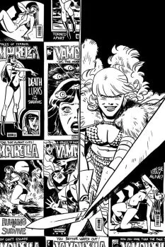 Cover of Cover M Leonardo Romero Black & White Virgin Cover