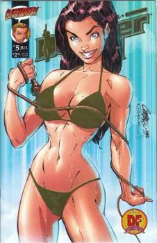 Cover of Cover D J. Scott Campbell Dynamic Forces Gold Foil Variant (Ltd. 6000)