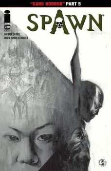 Cover of Variant Jason Shawn Alexander & Dinora Walcott Black & White Cover
