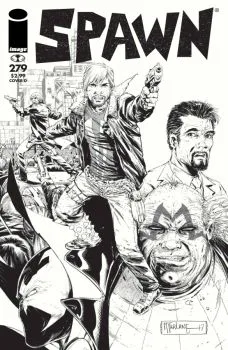 Cover of Walking Dead Tribute #115 Tribute B&W Cover