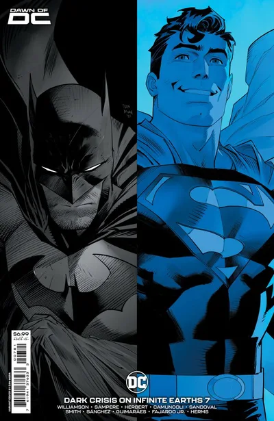 Cover of Dan Mora Dawn Of DC 1 Variant