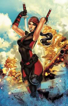 Cover of Elias Chatzoudis Unknown Comic Books Retailer Exclusive Virgin Variant Cover B
