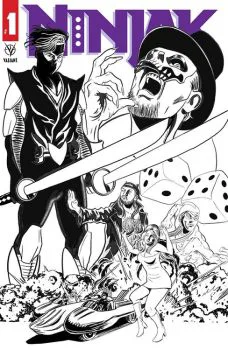Cover of Cvr AF 3 Alarm Comics B&W Var Flanagan