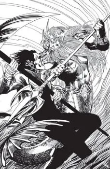 Cover of Cvr I 3 Alarm Comics / Pensacon 2022 B&W Virgin Var Grell